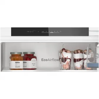 Frigider cu o usa incorporabil Bosch KIR31VFE0, 165 l, EcoaAirflow, Iluminare LED, Clasa E, H 102 cm