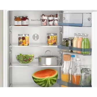 Frigider cu o usa incorporabil Bosch KIR31VFE0, 165 l, EcoaAirflow, Iluminare LED, Clasa E, H 102 cm