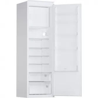 Frigider incorporabil cu o usa Candy CM4S518EW, 286 l, Clasa E, Iluminare LED, Usa reversibila, H 177 cm