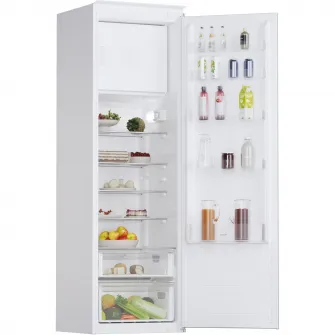 Frigider incorporabil cu o usa Candy CM4S518EW, 286 l, Clasa E, Iluminare LED, Usa reversibila, H 177 cm