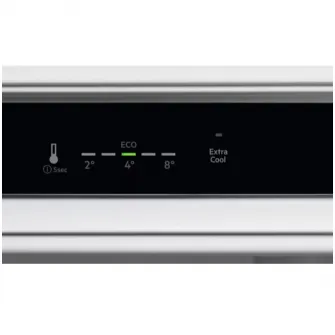 Frigider incorporabil Electrolux ERD6DE18S1, 310 l, Control electronic, Ventilator, Usa reversibila slide, Clasa E, H 178 cm