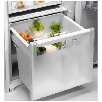 Frigider incorporabil Electrolux ERD6DE18S1, 310 l, Control electronic, Ventilator, Usa reversibila slide, Clasa E, H 178 cm