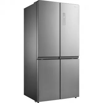 Frigider Side by side Tesla RM6400FMX, 622 l, Total No Frost, LED touch screen, Clasa E, H 193.5 cm, Inox
