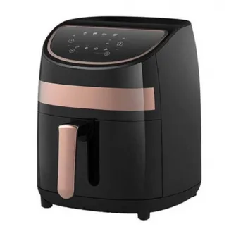 Friteuza cu aer cald Deerma KZ100, capacitate 3L, pana la 200 grade Celsius, 8 Programe, 1000W, negru