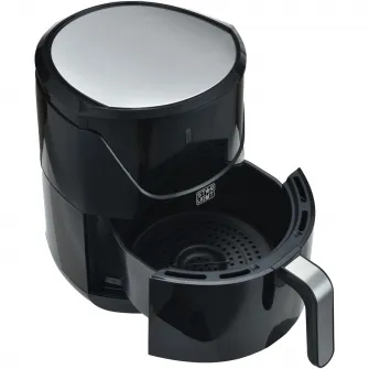 Friteuza cu aer cald Star-Light DAFV-1800B7B, 1800 W, 7 l, 10 Programe presetate, temperatura ajustabila, vas detasabil, gratar antiaderent detasabil, Negru
