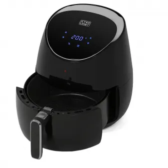 Friteuza digitala fara ulei XL Star-Light Airfryer DAFB-5020BL, 2000W, 5.0 L, Control Digital, 8 Programe Presetate, Negru