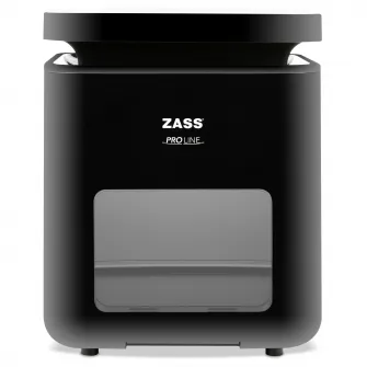 Friteuza multifunctionala (tip cuptor) cu aer cald ZASS Pro Line ZAF 10, 1400W, capacitate 6 L, Panou de control digital dublu, Fereastra Transparenta, Temperatura ajustabila, Functie deshidratare, 8 programe prestabilite, Negru