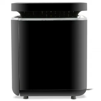Friteuza multifunctionala (tip cuptor) cu aer cald ZASS Pro Line ZAF 10, 1400W, capacitate 6 L, Panou de control digital dublu, Fereastra Transparenta, Temperatura ajustabila, Functie deshidratare, 8 programe prestabilite, Negru