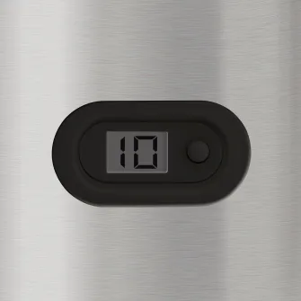 Friteuza Tefal One Filtra Inox FF175D71, 1900 W, 2.1L, temperatura ajustabila 150-190°C, invelis antiaderent, inox/negru