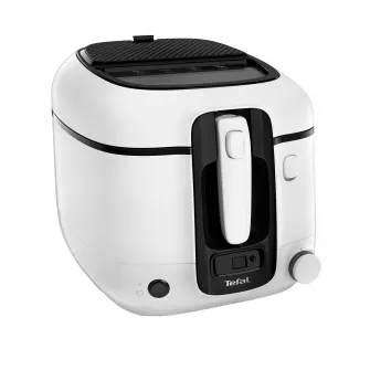 Friteuza Tefal Super Uno FR314030, 1800W, capacitate preparare 2.2L, filtru miros, termostat ajustabil 190°C, alb