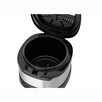 Friteuza Tefal Uno FF215D30, 1350W, 1.8L, termostat reglabil 150 - 190°C, 4 persoane, monitorizare usoara, negru/argintiu
