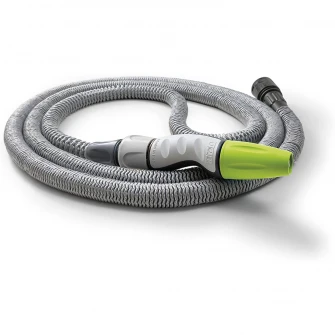 Furtun de gradina extensibil 05 - 15 m Aquapop 15 GF Garden,extensie 05 - 15 m,accesorii incluse,fucsia