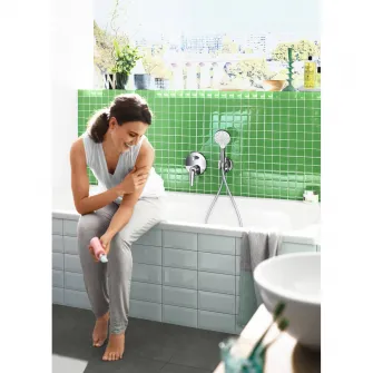 Furtun dus Hansgrohe Isiflex, crom, 2 m