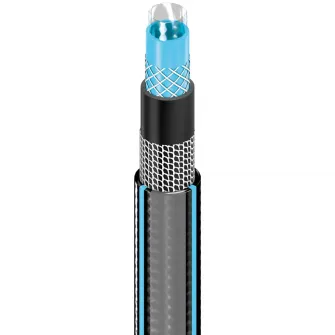 Furtun pentru gradina cu 6 straturi Cellfast HOBBY, 1/2, armat, 50 m lungime, protectie UV, antirasucire