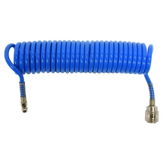 Furtun spiralat MICHELIN, 10m, 8x6mm, cuple rapide