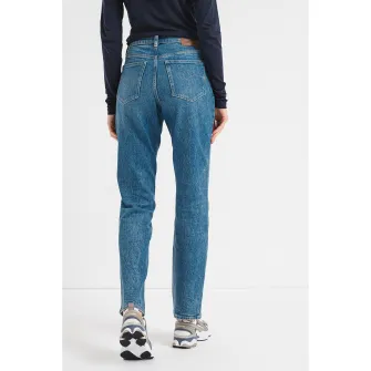 G-STAR, Blugi drepti cu talie inalta Viktoria, Albastru deschis, W27-L32