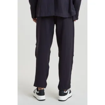 G-Star, Pantaloni drepti cu o curea, Bleumarin, 29