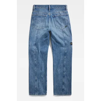 G-Star RAW, Blugi drepti cu talie inalta Viktoria, Albastru prafuit, W28-L32