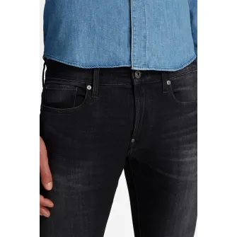 G-Star RAW, Blugi skinny revend Revend, Gri antracit, W33-L32