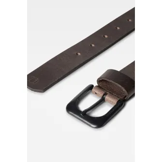 G-Star RAW, Curea de piele Zed, Maro inchis, 100