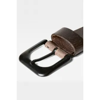 G-Star RAW, Curea de piele Zed, Maro inchis, 100