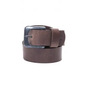 G-Star RAW, Curea de piele Zed, Maro inchis, 90