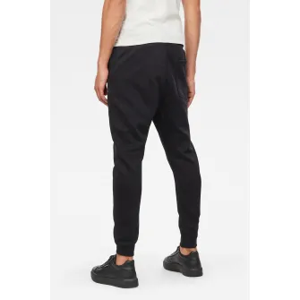 G-Star Raw, Pantaloni sport slim fit cu snur in talie Premium Core, Negru, XL