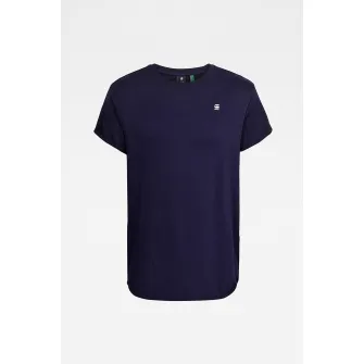G-Star RAW, Tricou de bumbac organic Lash, Bleumarin, S