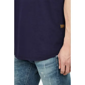 G-Star RAW, Tricou de bumbac organic Lash, Bleumarin, S