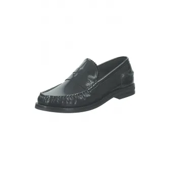 Gant, Pantofi loafer de piele, Negru, 40