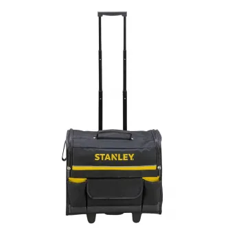Geanta scule Stanley pe role, textil mat, divizoare detasabile, 46 x 33 x 45 cm