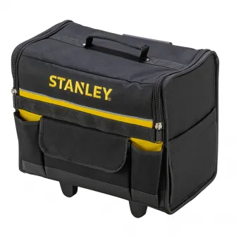 Geanta scule Stanley pe role, textil mat, divizoare detasabile, 46 x 33 x 45 cm