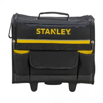 Geanta scule Stanley pe role, textil mat, divizoare detasabile, 46 x 33 x 45 cm
