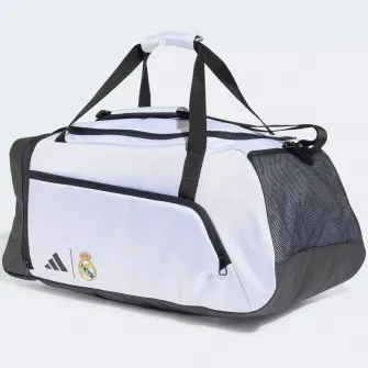 Geanta sport Adidas Real Madrid, alb