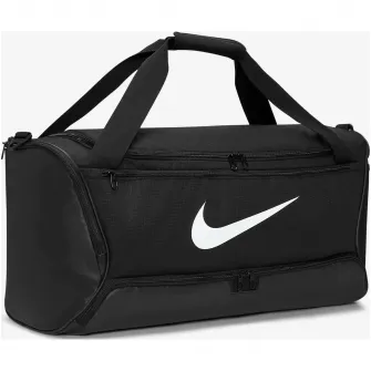 Geanta sport Nike UNISEX NK BRSLA M DUFF - 9.5 (60L) BLACK/BLACK/(WHITE)
