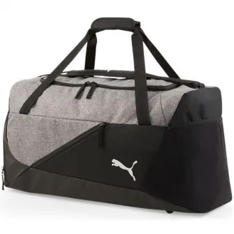 Geanta sport Puma teamFinal M, gri/negru