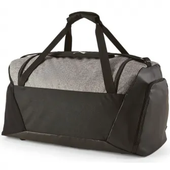 Geanta sport Puma teamFinal M, gri/negru