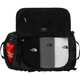 Geanta sport The North Face Base Camp Duffel M, negru/alb