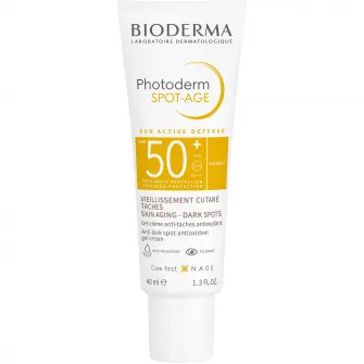Gel-crema antird cu protectie solara Bioderma Photoderm Spot-Age SPF 50+, 40 ml