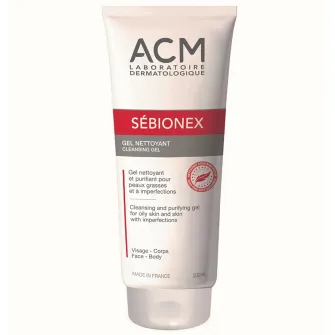 Gel de curatare ACM Sebionex pentru pielea cu imperfectiuni, 200 ml