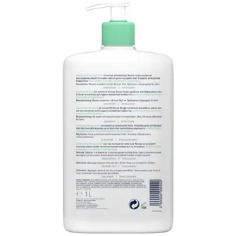 Gel de curatare spumant CeraVe, cu ceramide si niacinamida, pentru piele normal-grasa, 1000 ml