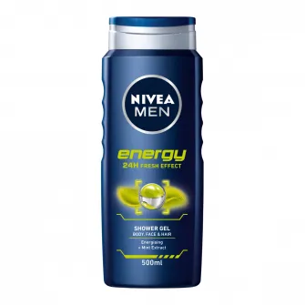 Gel de dus Nivea Men Energy, 500ml