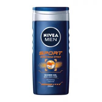 Gel de dus Nivea Men Sport, 250 ml