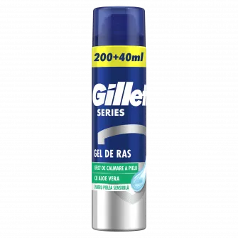 Gel de ras Gillette Sensitive, 240 ml