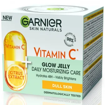 Gel hidratant Garnier Skin Naturals cu Vitamina C, 50 ml