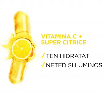 Gel hidratant Garnier Skin Naturals cu Vitamina C, 50 ml