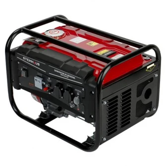 Generator curent electric Steinhaus PRO-GEN3150, 3150 W cu stabilizator de tensiune, benzina, autonomie 9.8 h