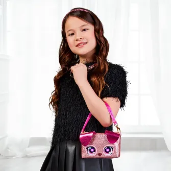 Gentuta interactiva Purse Pets - Rainbow Lights, Dazzling Diva