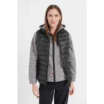 Geo Norway, Vesta cu fermoar Annecy, Negru, 3