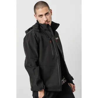 Geographical Norway, Geaca cu gluga Timmex, Negru, S